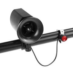 SYGA Electric Horn 6 Sound Loud Bicycle Bell Ring Siren Alarm Speaker Clips