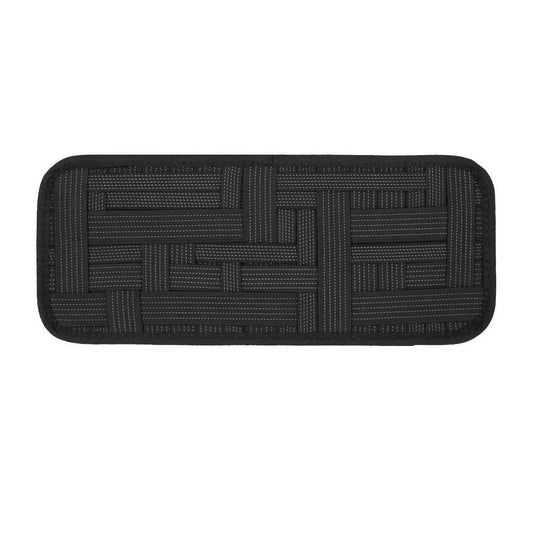 SYGA Cable Organizer Sheet, Criss-Crossing Grid Travel Gadgets Management Case for Hard Drive/Power Bank/Charging Cords Organizer Board