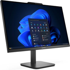 Lenovo 23.8" FHD All-in-One Desktop Computer for Home & Business, Intel N100 (up to 3.4 GHz), 8GB RAM, 512GB SSD, Intel UHD Graphics, RJ45, Bluetooth, HDMI, Wi-Fi, Keyboard & Mouse, Windows 11 Pro