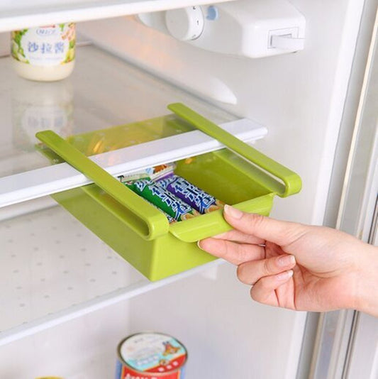 SYGA Set of 4 Pcs Multi Purpose Fridge Storage Racks, Shelf for Easily Maintaining Your Extra Meals