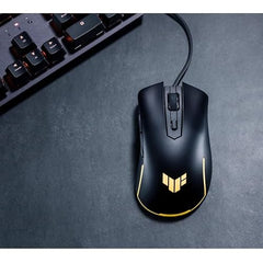 ASUS TUF Gaming M3 Gen II Gaming Mouse, Wired, 59g Lightweight, IP56 dust & Water Resistance, Antibacterial Guard, 8K DPI Optical Sensor, 6 Programmable Buttons, Teflon Mouse feet, Black