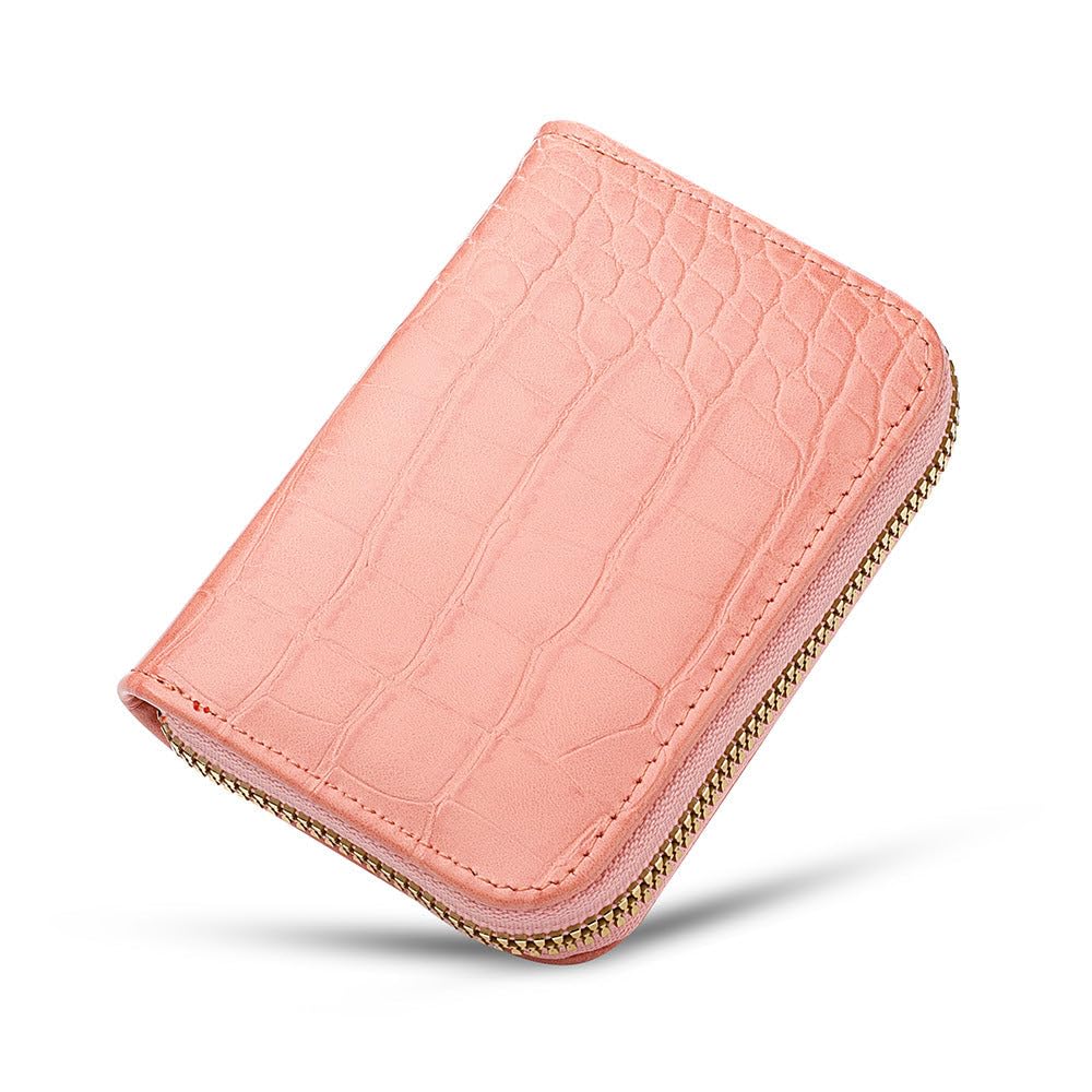 SYGA Women's Card Holder Coin Purse Multi-Card Slot Pu Pickup Case Zipper Small Wallet Driver's License Bag