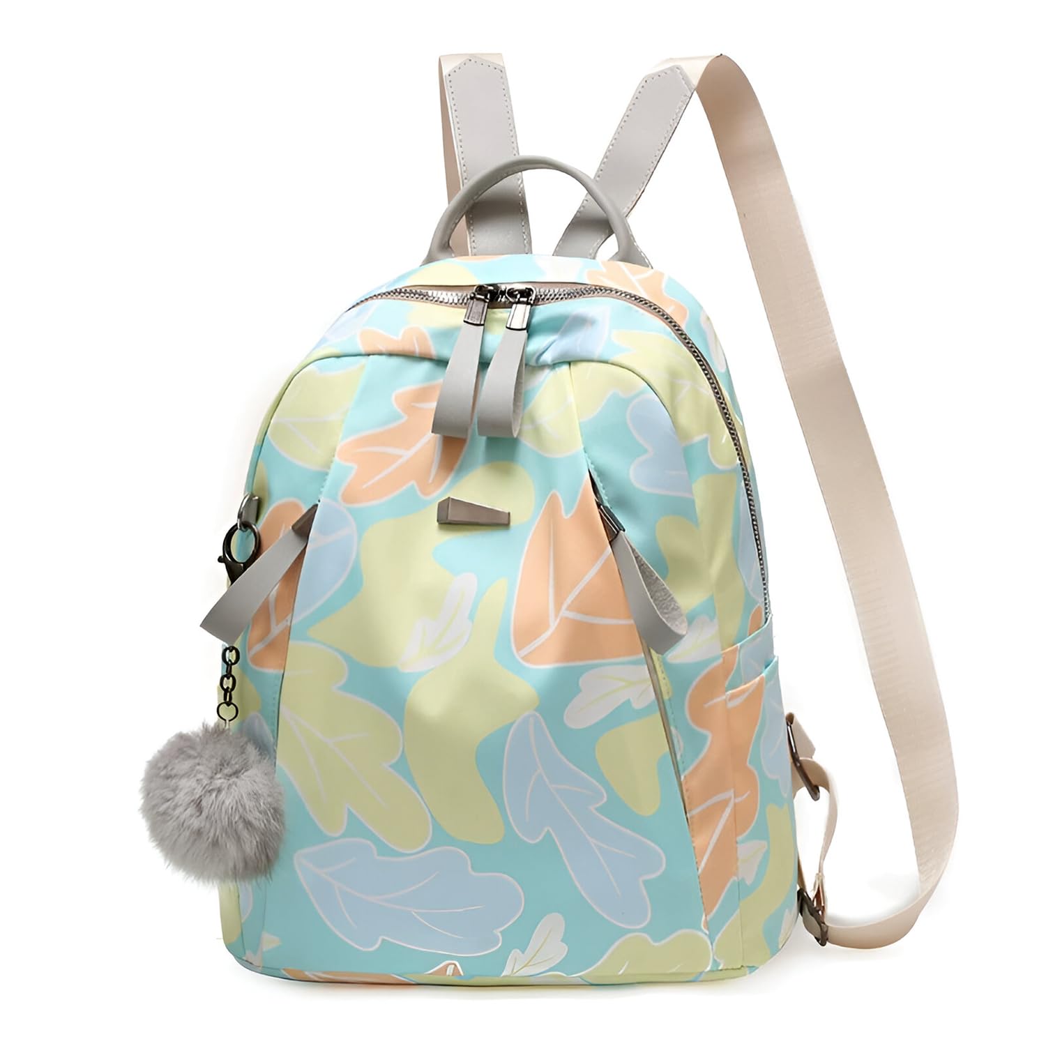 SYGA Women's Fashionable Backpack with Soft Structure, Zipper Closure, and Multiple Pockets for Daily Use