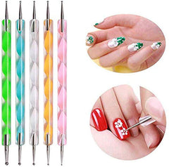 SYGA 5 Pcs Nail Decoration Sticks Nail Dotting Pen