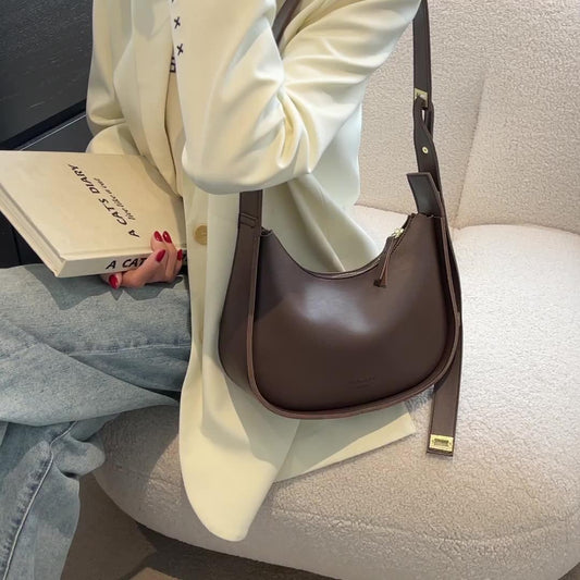 SYGA Fashion Small Bag Women's Bag Popular Shoulder Messenger Bag (Coffee)