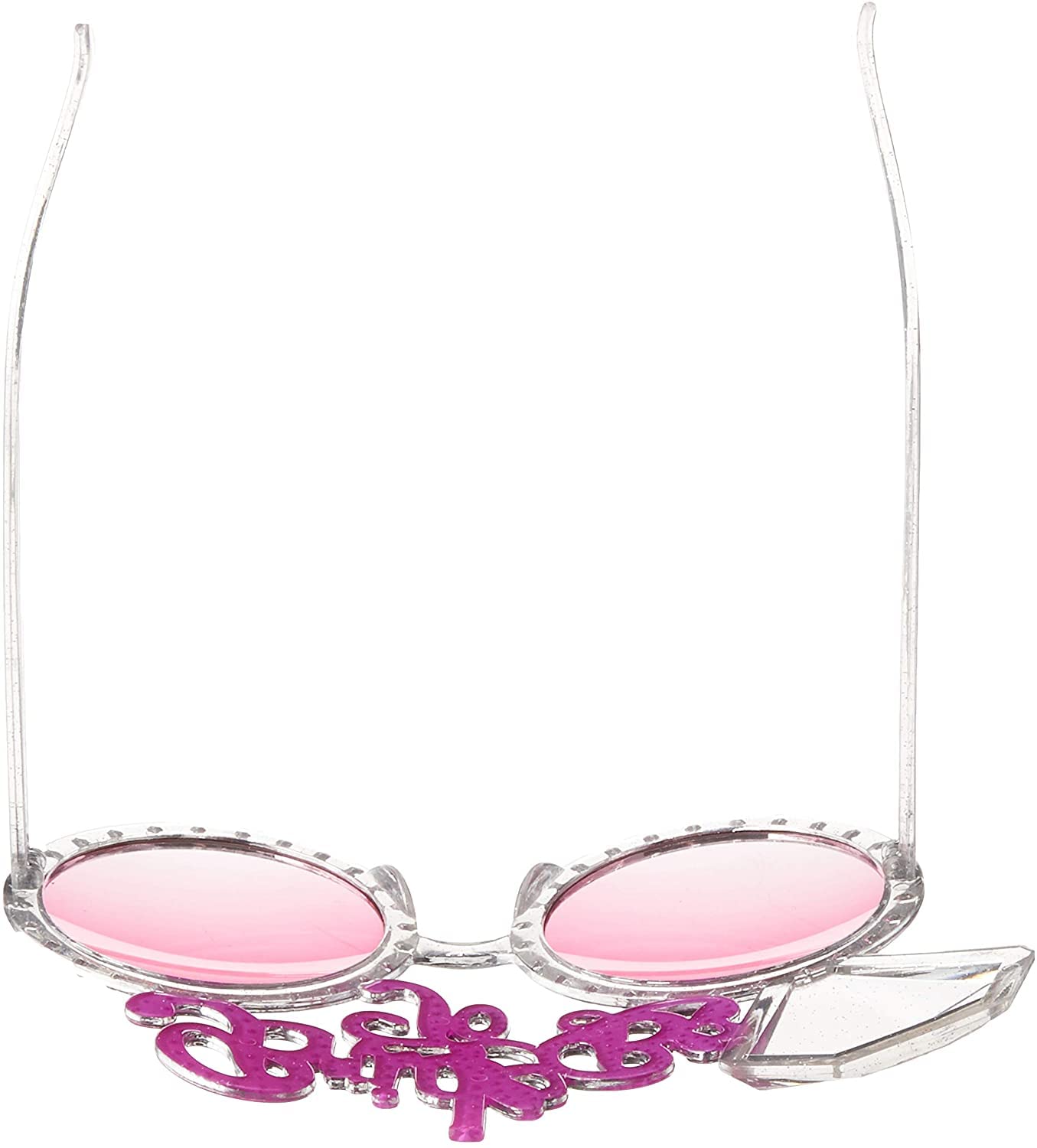 SYGA Fancy Dress Hen Party Bride to Be Sunglasses Glasses Hen Night Do Accessories Gift for the Bride Her Pink Transparent Diamantes for Hen Night Girls Night Out Party Wedding Decorations