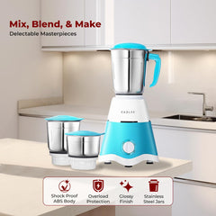 Cadlec Jarsphere 4 Jar 750 Watt Mixer Grinder | High-Power Juicer, Blender & Mixer | Durable ABS Body | Multi-Function for Juicing & Blending | 2-Year Warranty