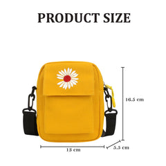 MOMISY Women Messenger Bag Yellow