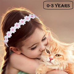 SYGA Baby Soft & Thin Headband Elastic & Stretchable Hairband for Newborns, Infants, Toddlers, and Kids 0-3 Years (Black)