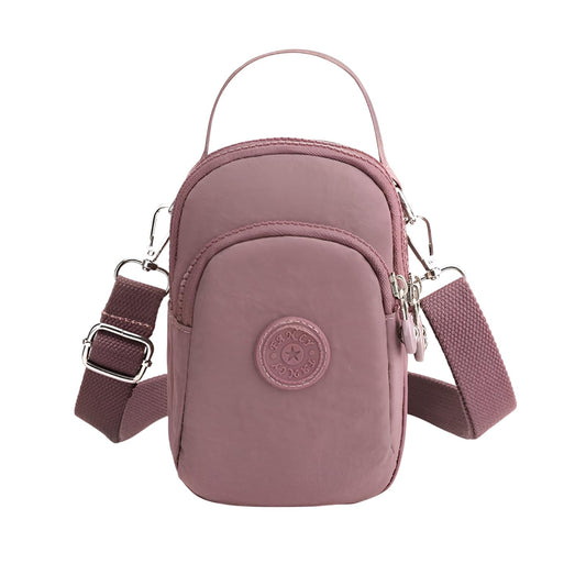 SYGA Women's Nylon Material With Simple Pattern, Mini Sling Bag