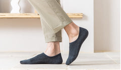 MOMISY Unisex Cotton Invisible No show Cotton Loafer Adult Socks for men & Women (Multi-colour Pack of 5)-Free Size (BlkBluDrkGreLitGreBrown)