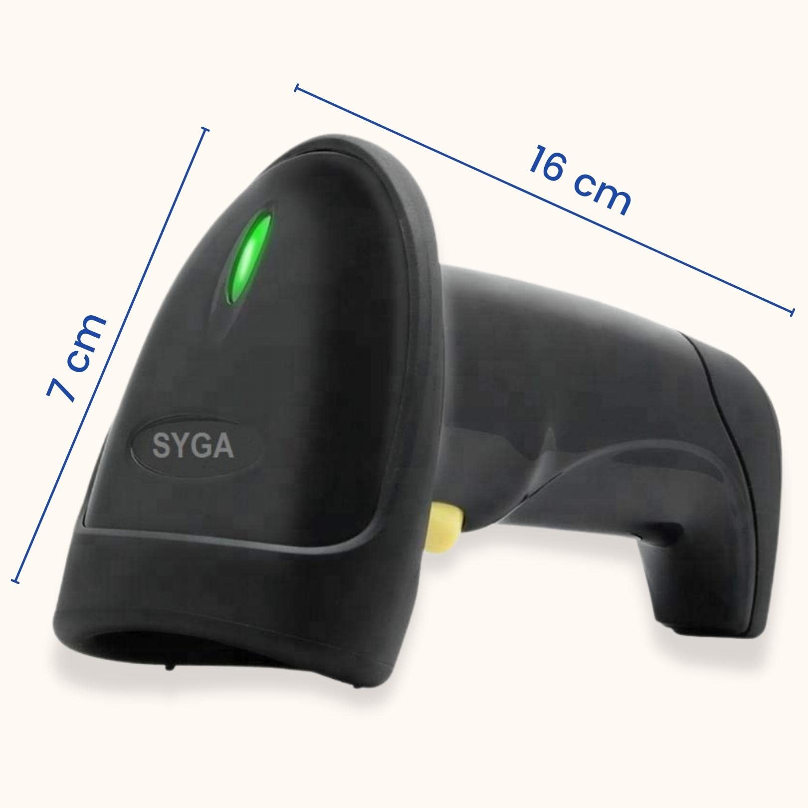 SYGA Wired Barcode Scanner Laser Barcode Scanner X530 with Cable