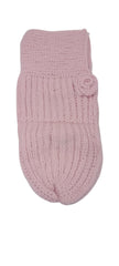 MOMISY Little Rose Bud Cocoon Baby Photography Prop Cute Babies SpiralSleeping Bag (Pink)-Acrylic Wool, 0 to 3 Months