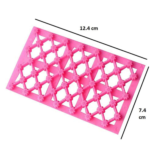 SYGA Small Flower Shaped Fondant Cookie Cutters Diamond Biscuit Molds Icing Embosser Mould Cake Tools