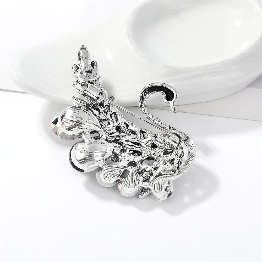 SYGA Brooch Pin Fashion Crystal Rhinestone Jewellery Pin Vintage Clothing Accessories Decoration Versatile Coat design Brooches For Women- S68