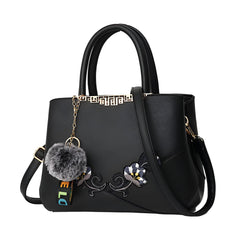 SYGA Women Stylish Handbag – Medium Soft Tote with Zipper Closure & Multi-Pocket Interior