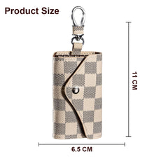 SYGA Car Key Bag Creative Style Car Zipper Fashion Protective Case for Men and Women(CHEX-White-Style-4)