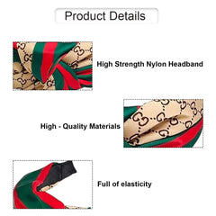 MOMISY Knotted Hairband Headband Cross Hair Band Accessories for Women and Girls (KhakiGreen)