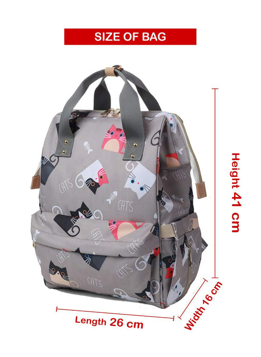 SYGA Diaper Bag Mother Bag Multi-Function Nappy Backpack Bag Organizer for Travel Diaper Bag (Beige)