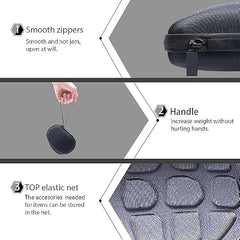 GadgetBite Hard Protective Case for Mouse, Compatible with Logitech MX Master 3 / 3S,Travel Pouch for Wireless,Storage Bag Organizer for Bluetooth Mouse (Black)