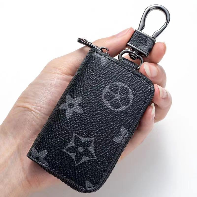 SYGA Car Key Bag Creative Style Car Zipper Fashion Protective Case for Men and Women(Star-Grey-Style-1)