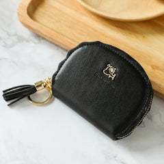 MOMISY PU Leather Women's Credit Debit Card Holder Money Wallet Purse Clutch (11 Slots Black)