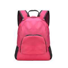 SYGA Outdoor Travel Foldable Backpack Waterproof Backpack With Mini Bag Stay-Clean Backpack for Camping, Hiking, Travelling, Outdoor Activities(Rose Pink)