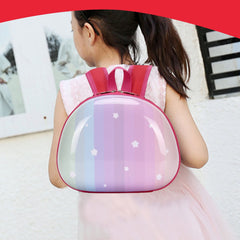 SYGA Children Bag Solid Backpack Oxford Kids Chest Multi-Purpose Baby School Bag for 2-4 Years Kids [Size:29 X 9 X 20 CM] (Blue)