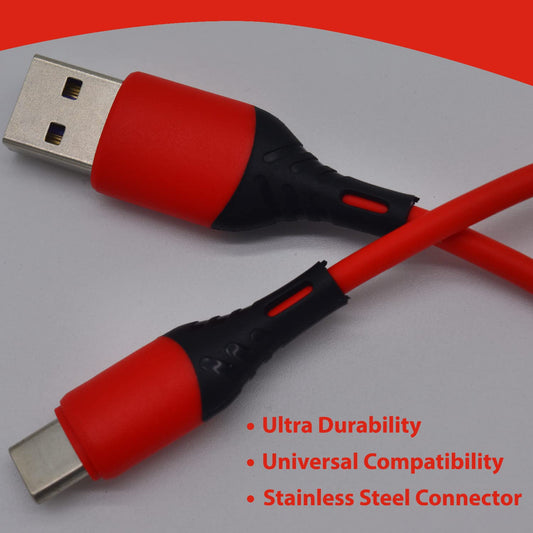 SYGA USB Type-C Cable, 5A - 3.3 Feet (1 Meter) - Lavender