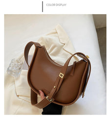 SYGA Fashion Small Bag Women's Bag Popular Shoulder Messenger Bag (LightBrown)