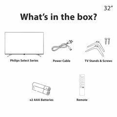 Philips 80 cm (32 inches) 6100 Series Frameless HD Smart LED Google TV 32PFT6130/94