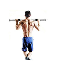 SYGA Pull Up Adjustable Gym Bar with Foam Grip for Home Workouts