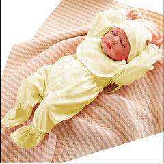 SYGA 5 Pieces Newborn Baby Cotton Clothes_Blue