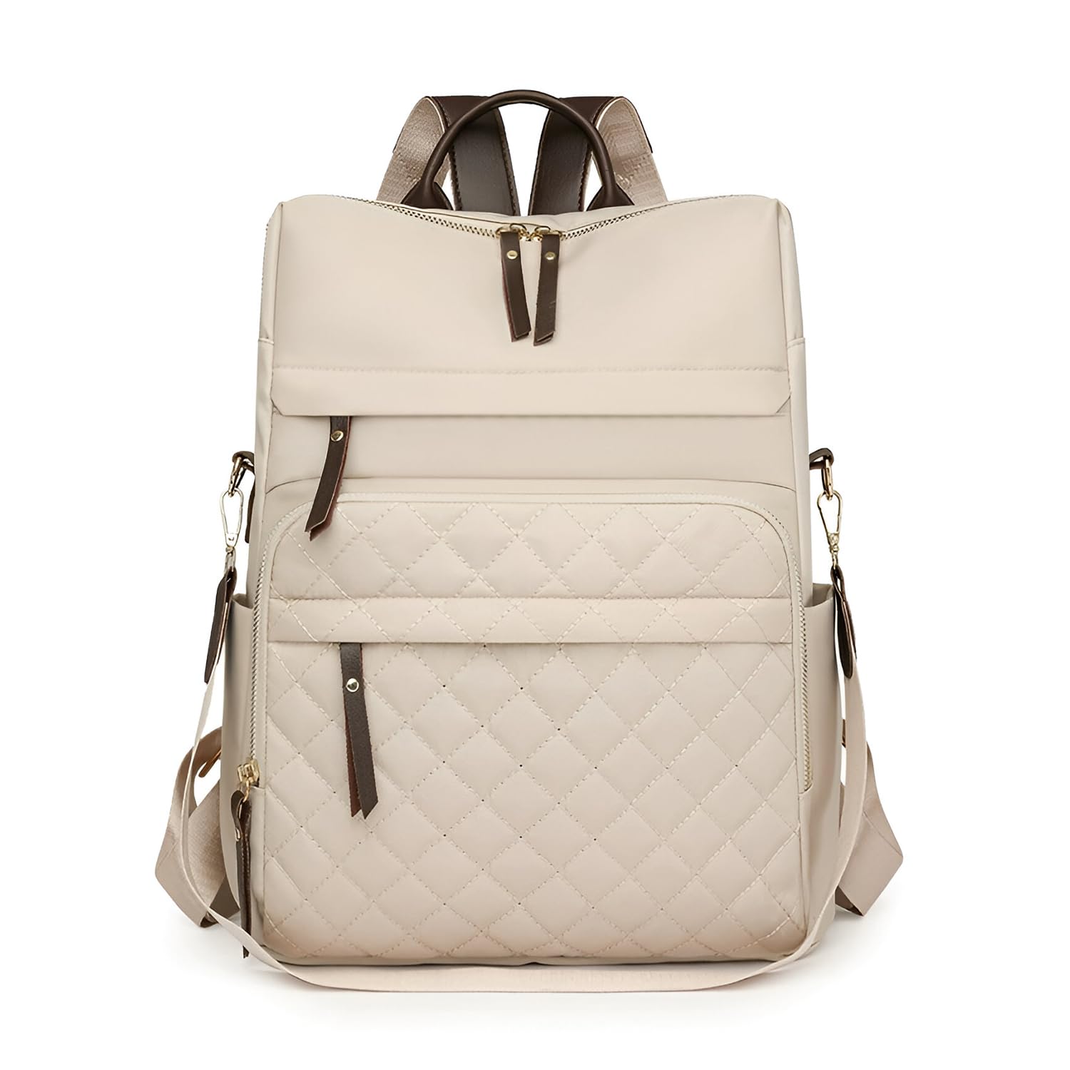 SYGA Women's New Style Backpack – Diamond Embroidery Design, Multi-Pocket, and Daily Use