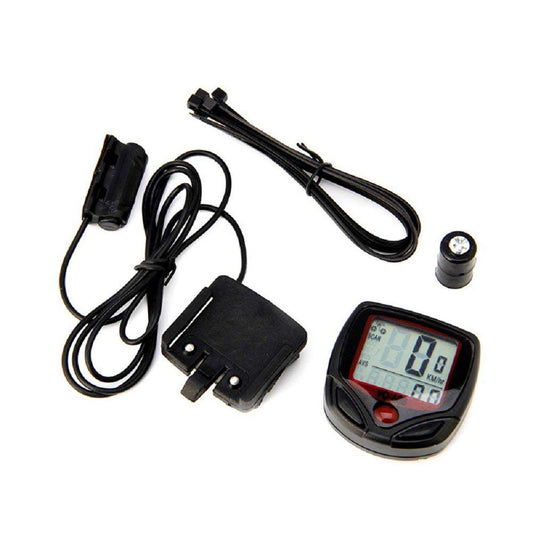 SYGA Bicycle Accessories 15-Functions Bike Speedometer LCD Display Cycling Odometer