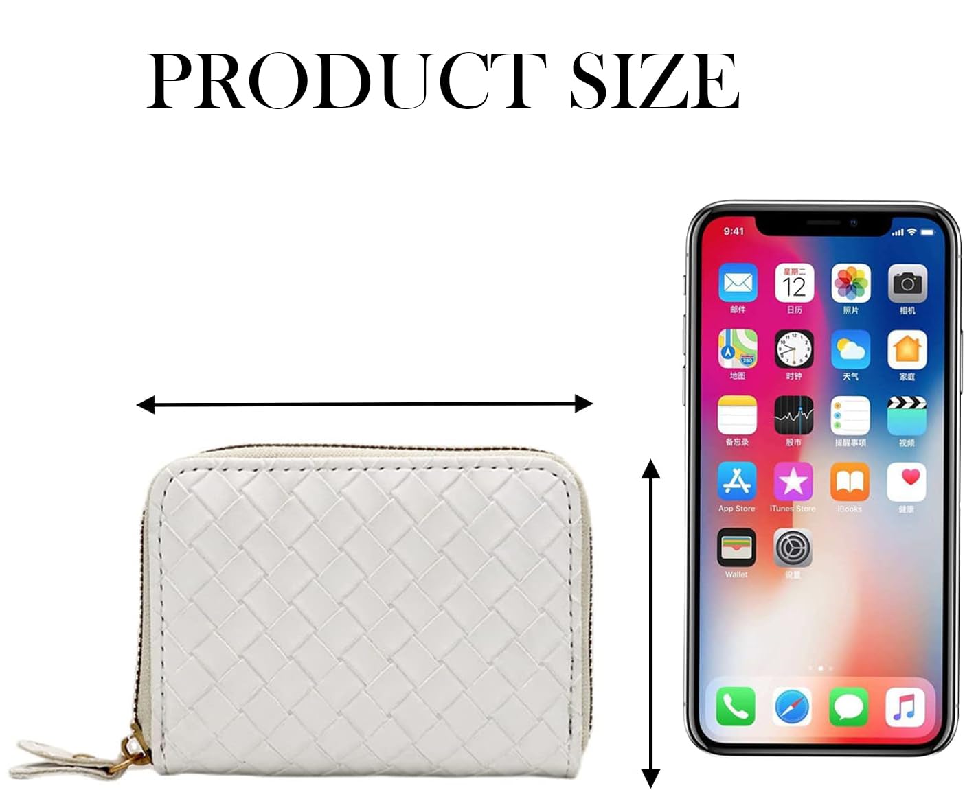 SYGA Simple Card Holder for Women, Large Capacity, Multiple Card Slots All-in-One Wallet