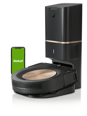 iRobot Roomba s9+ Connected Robot Vacuum with Automatic Dirt Disposal (Java Black)