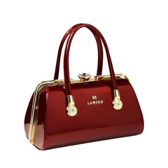 SYGA Women's Elegant Handbag, Shoulder & Crossbody Bag with Rhinestone Lock