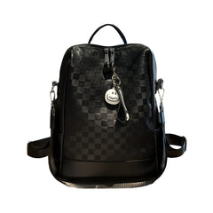 SYGA Women's Backpack – Textured Splicing Portable Shoulder Bag