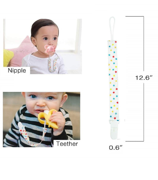 SYGA Star Design Baby Pacifier teether Belt Clip