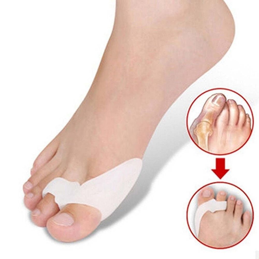Syga Silicone Toe Separator (White) - Set of 2