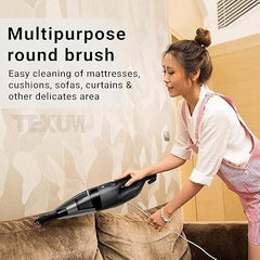 TEXUM TVC-5 800 Watts Handheld Vacuum Cleaner,for Home Use,Dry Vacuuming,18 Kpa Suction Power,Lightweight,Lightweight&Durable Body,Small/Mini Size (Black)