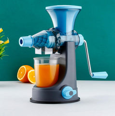 ROMINO Juice Maker Machine - Orange Juicer, Fruit Juicer Machine With Steel Handle, Manual Hand Press Citrus & Pomegranate Juicer for Home, Plastic Juice Maker for Sweet Lime, Mosambi & Anar
