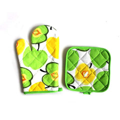 SYGA Set of 2 Cotton Heat Proof Microwave Oven Gloves