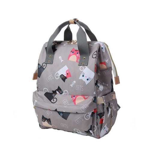 SYGA Diaper Bag Mother Bag Multi-Function Nappy Backpack Bag Organizer for Travel Diaper Bag (Beige)