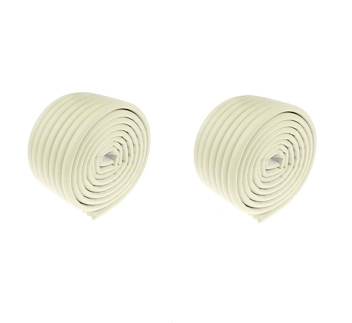 SYGA Set of 2 White Baby Lining Strip Edge Guard Cushion Corner Cover tape Infant Bump Protector