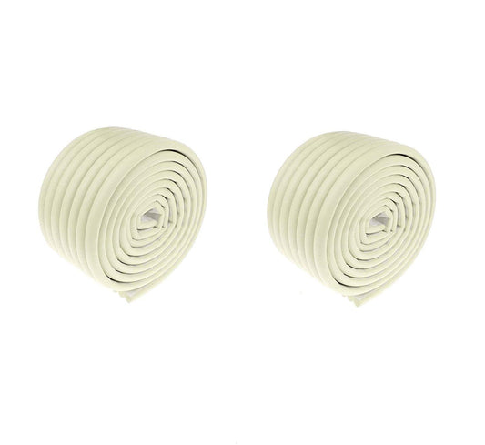 SYGA Set of 2 White Baby Lining Strip Edge Guard Cushion Corner Cover tape Infant Bump Protector