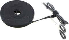 SYGA Red Cable Tie, 10pcs Hook and Loop Straps Fastener, Nylon Reusable Self-adhesive Cable Organiser for PC TV USB Network Cable, Tape for Home and Office-12mm Width and 150mm Length
