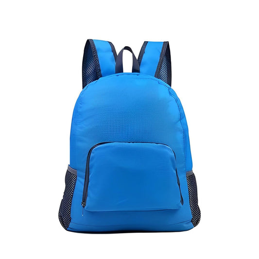 SYGA Outdoor Travel Foldable Backpack Waterproof Backpack With Mini Bag Stay-Clean Backpack for Camping, Hiking, Travelling, Outdoor Activities(Blue)