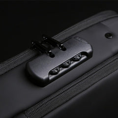 SYGA Men & Women Motorcycle Bag Code Anti-Theft Chest Bag Men's Bag Shoulder Bag Sports Waist Bag Casual(Black)